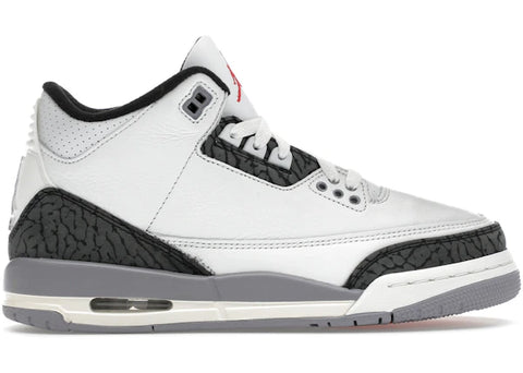 Jordan 3 Retro Cement Grey (GS)