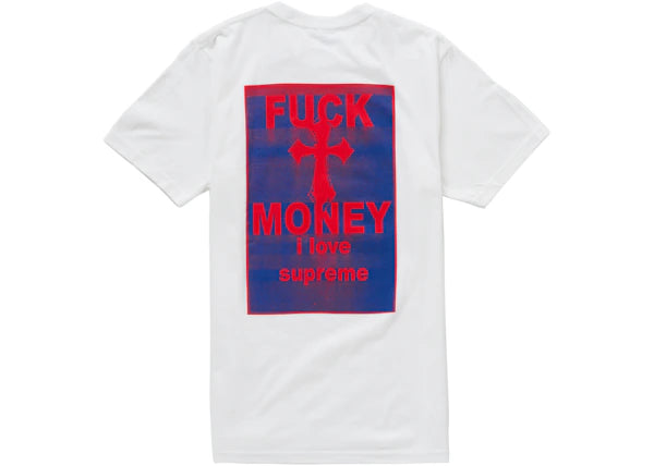 Supreme Fuck Money Tee White